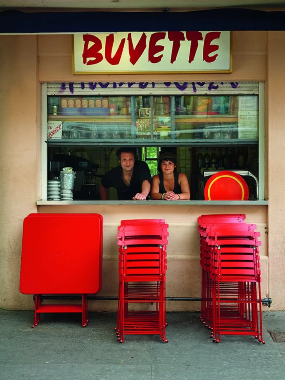 Bistro Klapptisch eckig
