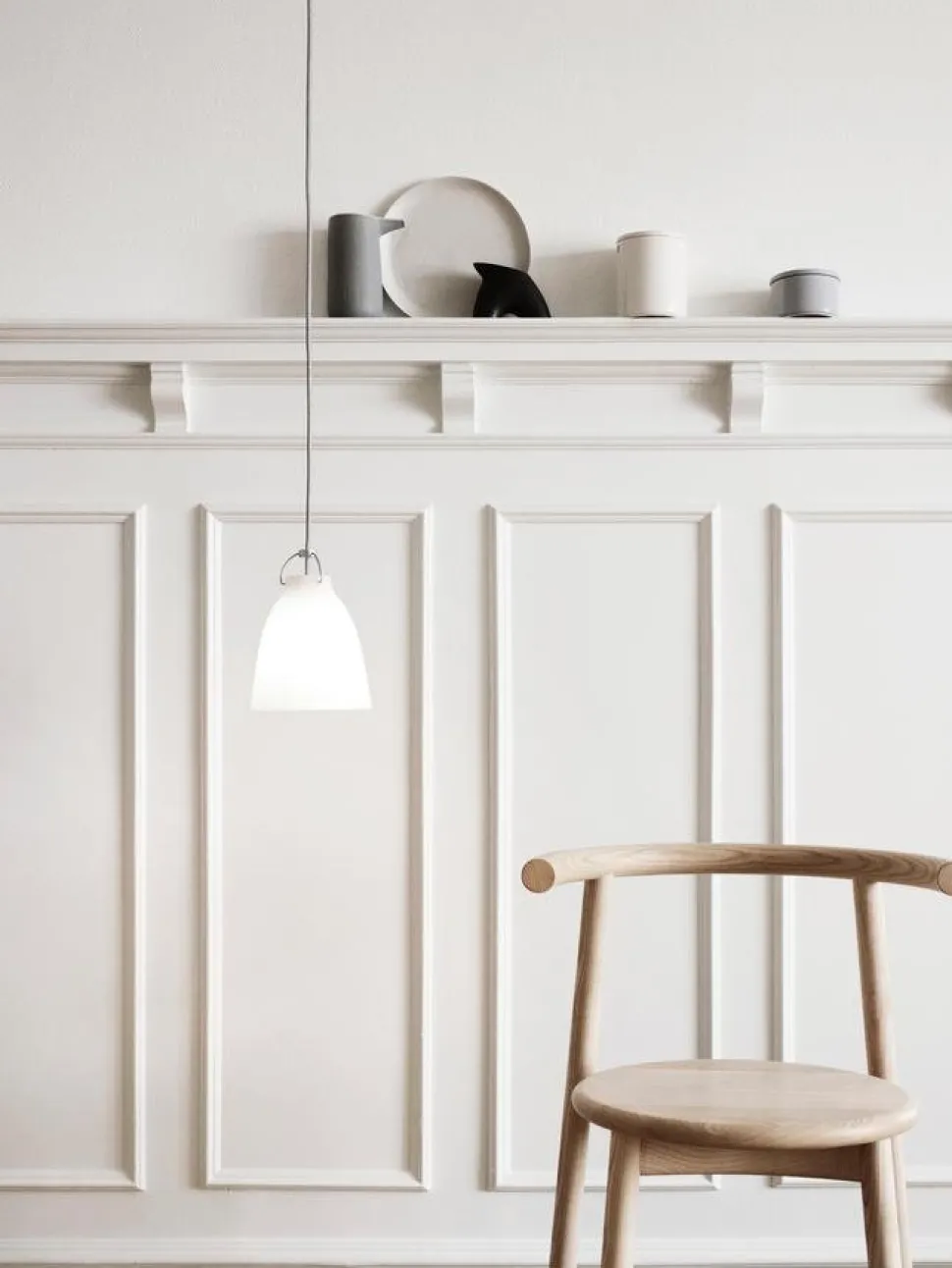 Caravaggio Opal Pendelleuchte