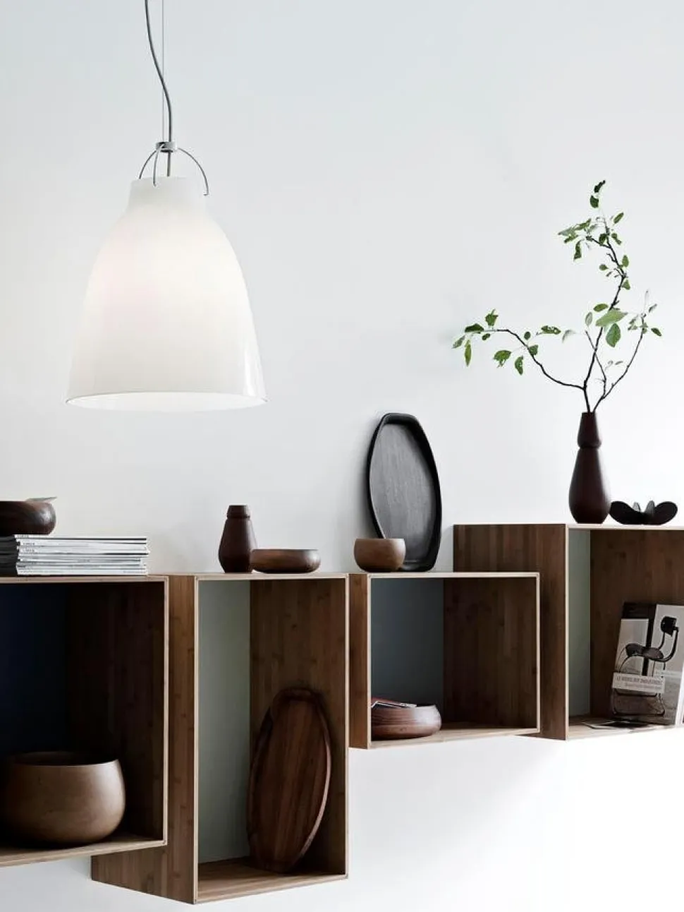 Caravaggio Opal Pendelleuchte