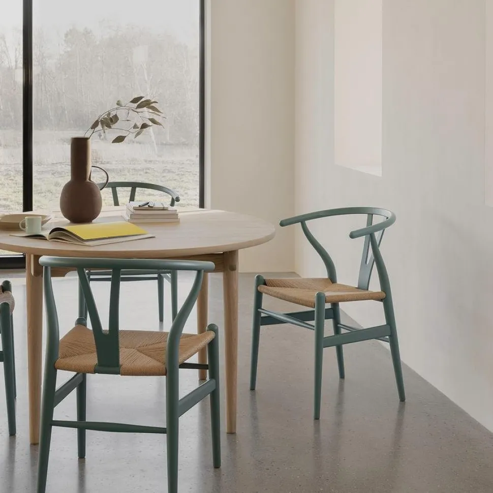 CH24 Wishbone Chair Soft Colours