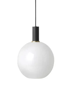 Collect Lighting, Niedrig, Black, Opal Sphere, Weiß