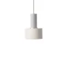 Collect Lighting, Niedrig, Light grey, Disc, Light grey