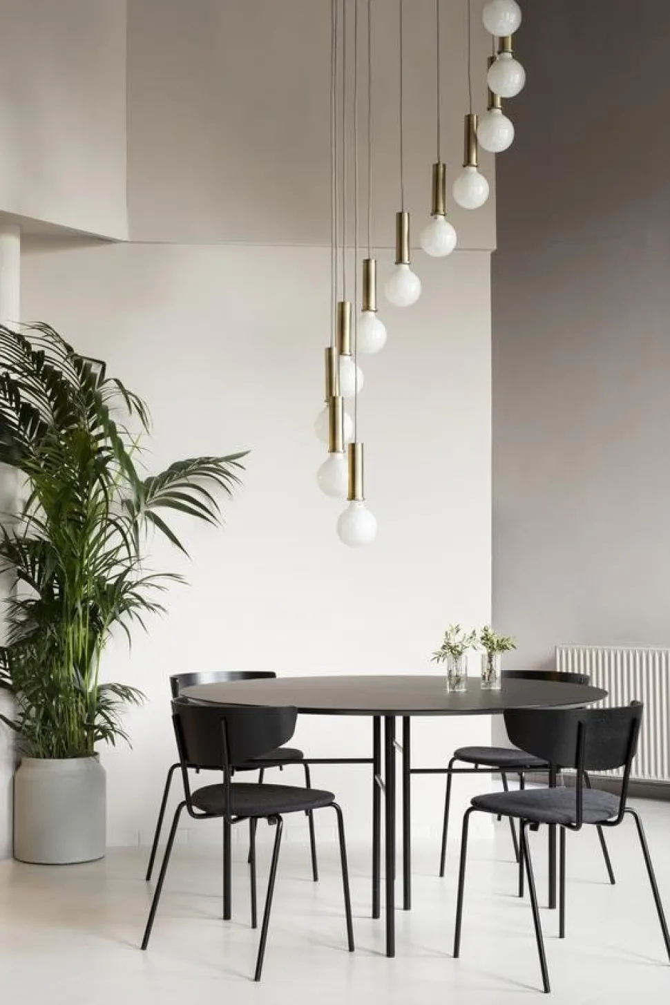 Collect Lighting, Niedrig, Light grey, Disc, Light grey