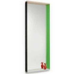 Colour Frame Mirror, Groß (58cm x 140 cm), Blau / Orange