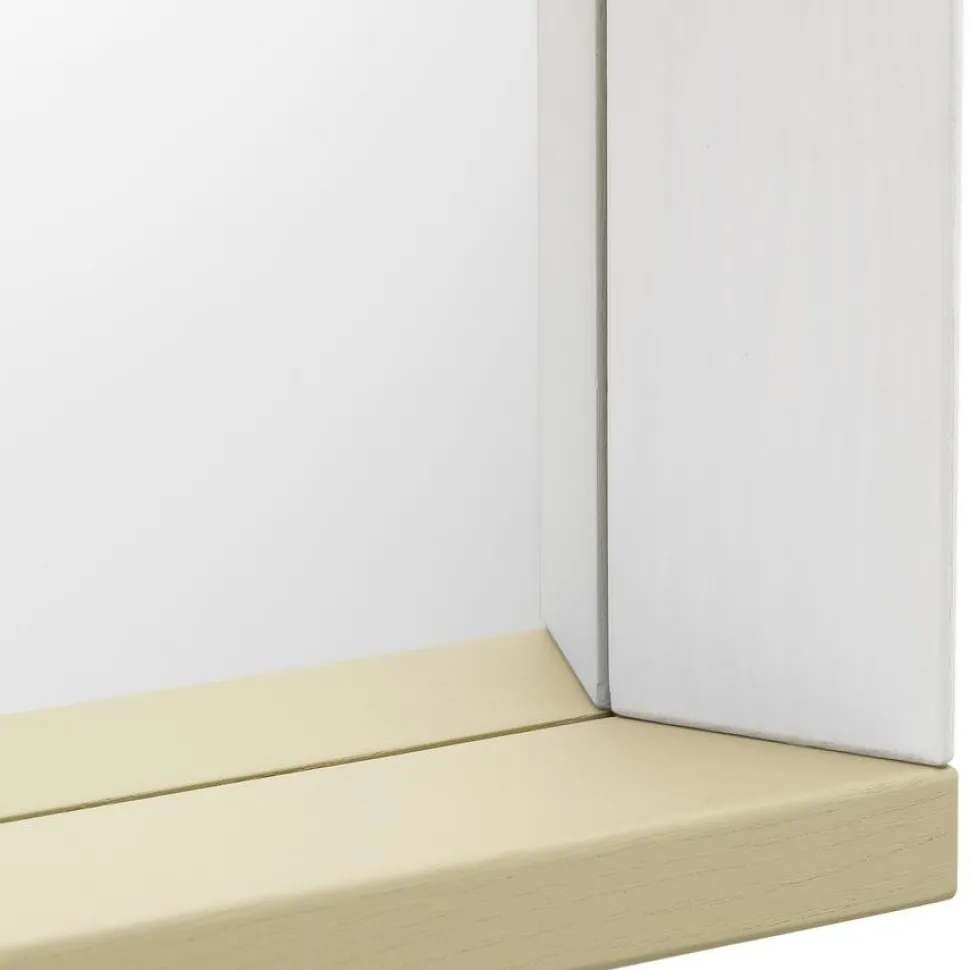 Colour Frame Mirror, Mittel (48 cm x 91 cm), Blau / Orange