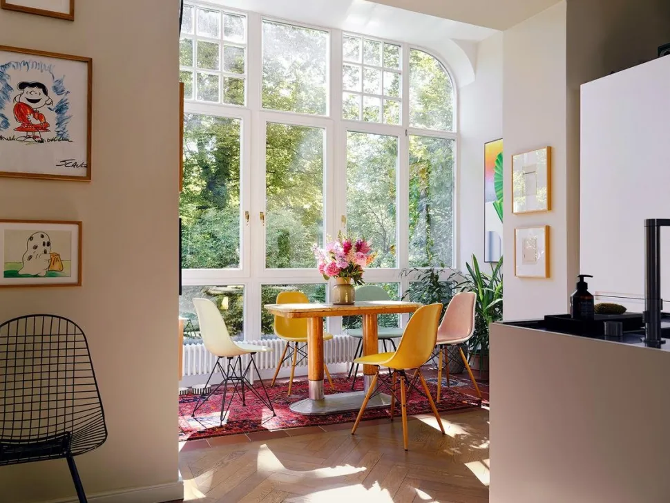 Eames Plastic Side Chair RE DSW