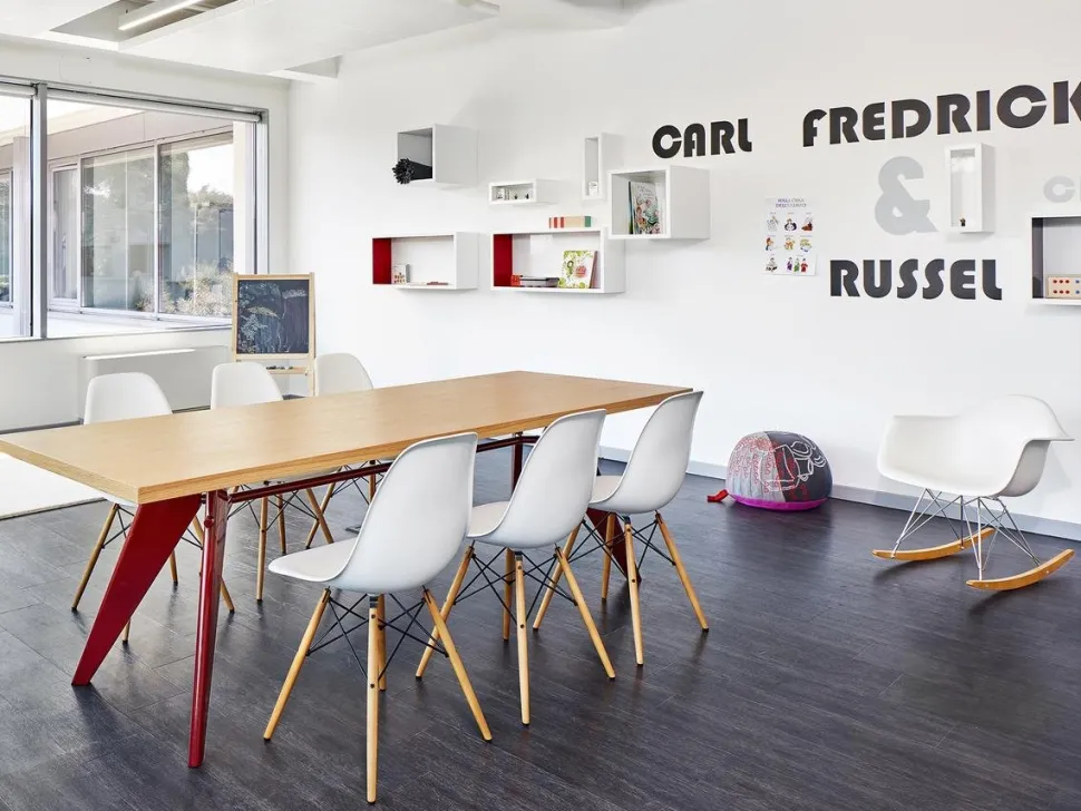 Eames Plastic Side Chair RE DSW