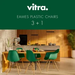 Eames Plastic Side Chair RE DSW