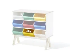 3er Set Kunststoffboxen für Famille Garage (groß)