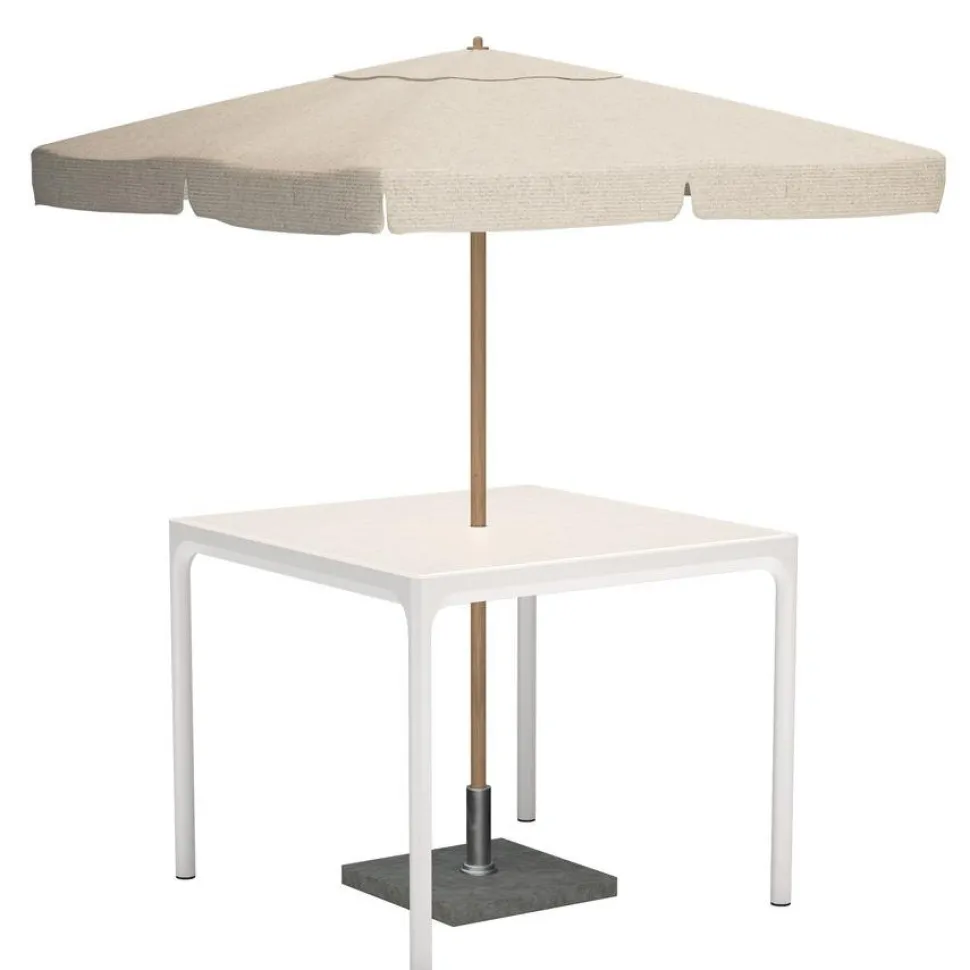Four Aluminium Tisch