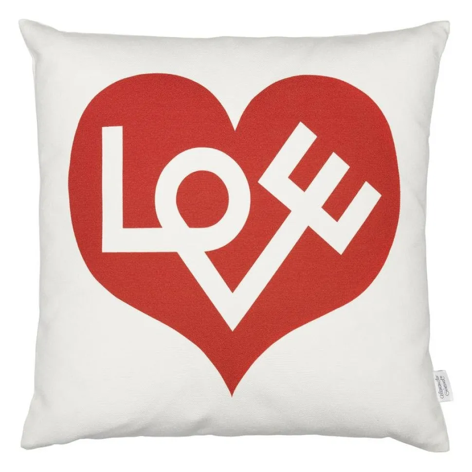 Graphic Print Pillows, Snake, ultramarin