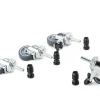 Industrierollen für Eiermann Tischgestelle (4er Set)