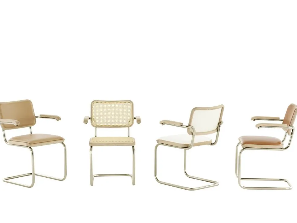 JS . Thonet - S 64 P/V Nordic Freischwinger