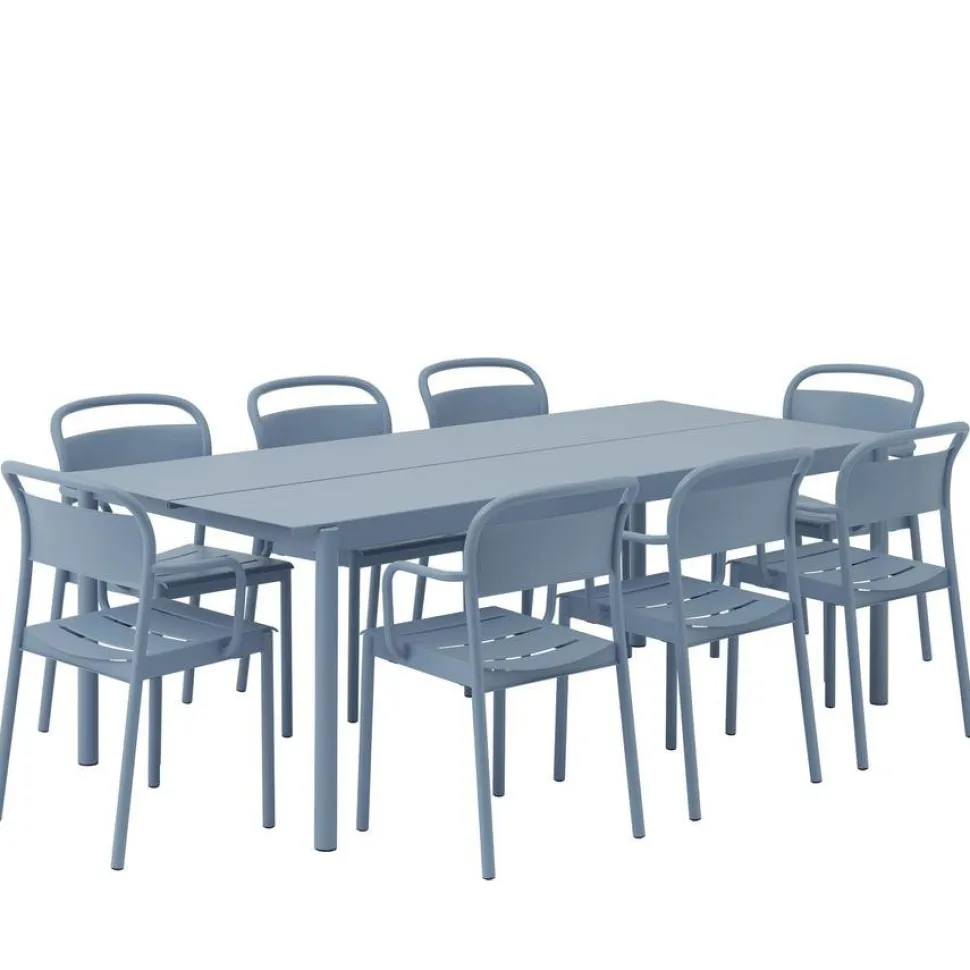 Linear Steel Armchair