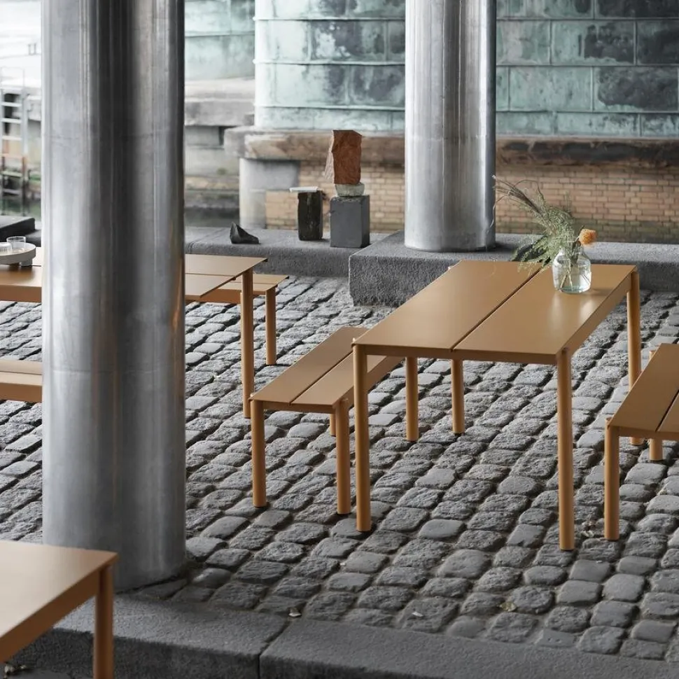 Linear Steel Bench