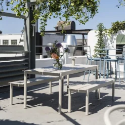 Linear Steel Bench