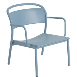 Linear Steel Lounge Armchair