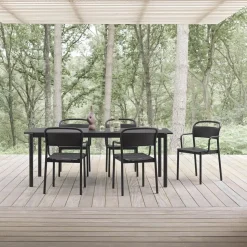 Linear Steel Table