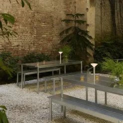 Linear Steel Table