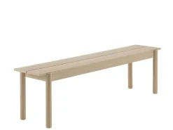 Linear Wood Bench