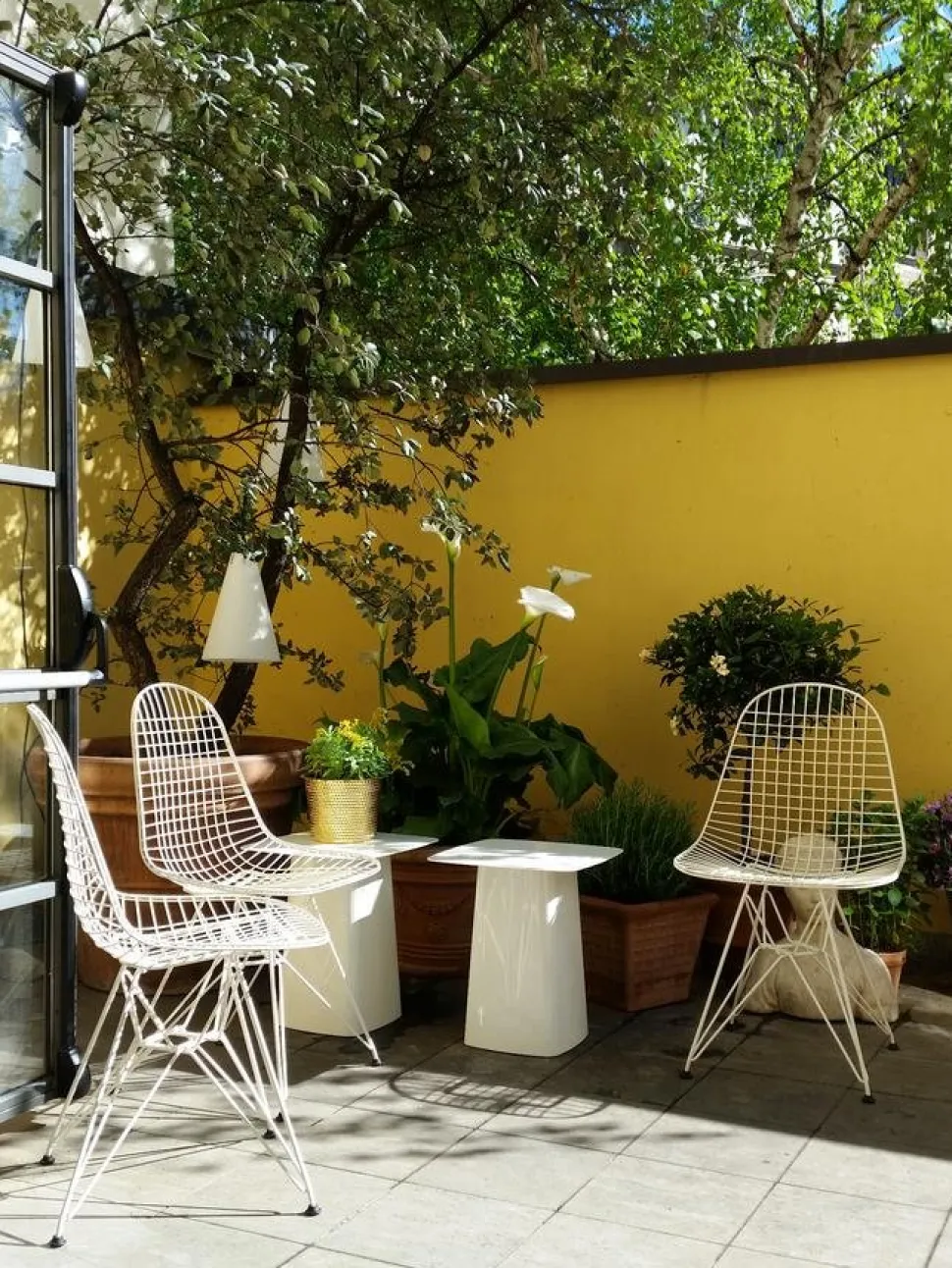 Metal Side Table Outdoor