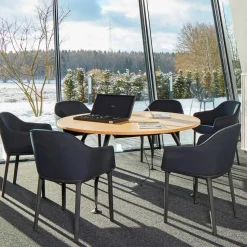 Softshell Chair auf Vierbeinfuß