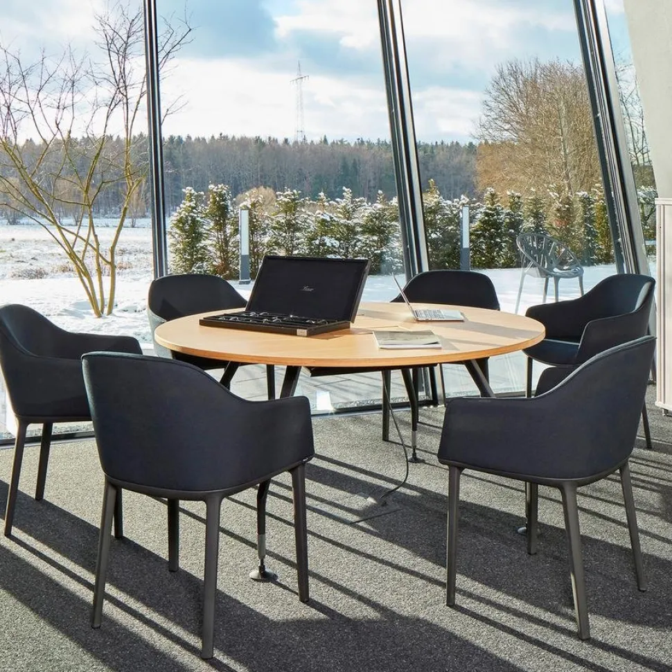 Softshell Chair auf Vierbeinfuß