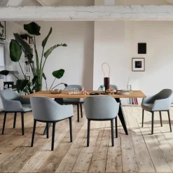 Softshell Chair auf Vierbeinfuß