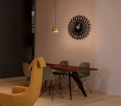 Sunflower Clock Black