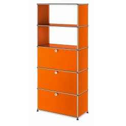 USM Haller Aktenregal mit Klappen und Schublade