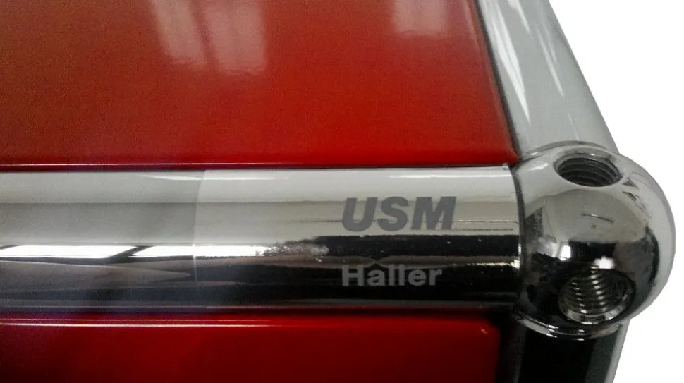 USM Haller Aktenregal mit Klappen und Schublade