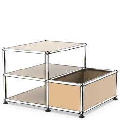 USM Haller Beistelltisch mit Aufbewahrungscontainer