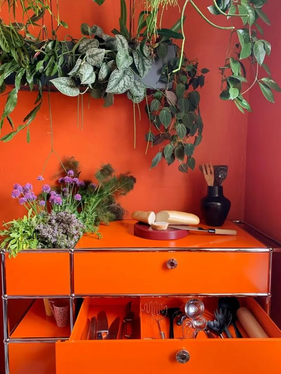 USM Haller Highboard L, individualisierbar