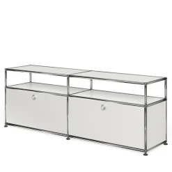 USM Haller Lowboard L mit Aufbau, individualisierbar