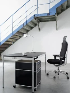 USM Haller Rollcontainer mit Hängeregistratur