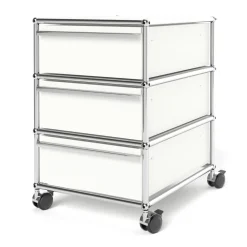 USM Haller Rollcontainer mit 3 Schubladen Typ I (mit Gegengewicht)