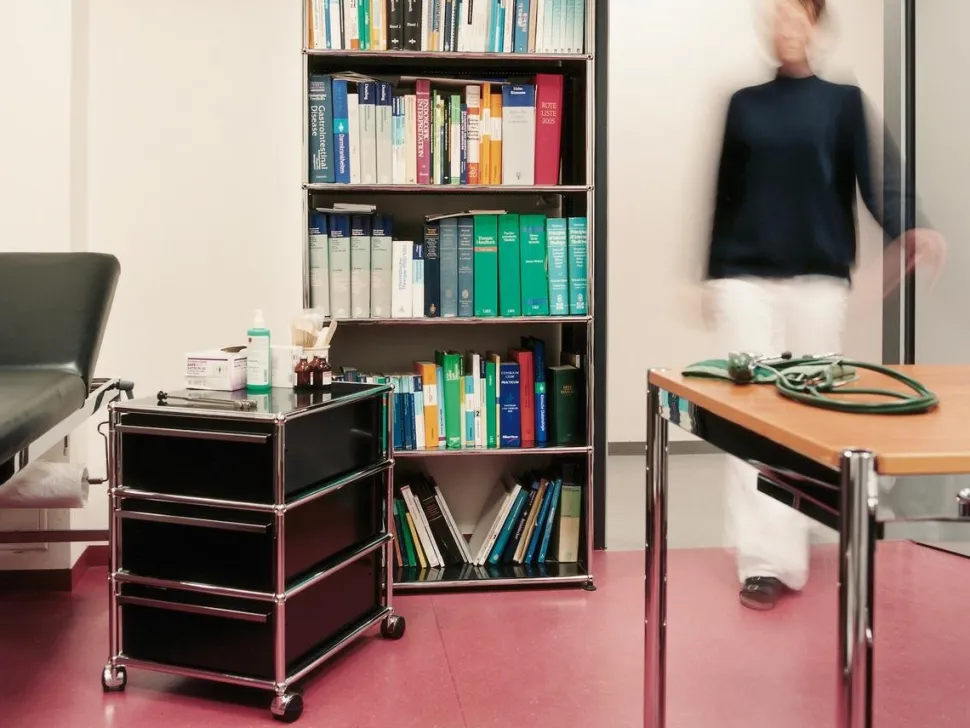 USM Haller Rollcontainer mit 3 Schubladen Typ I (mit Gegengewicht)