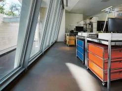 USM Haller Rollcontainer mit 3 Schubladen Typ I (mit Gegengewicht)