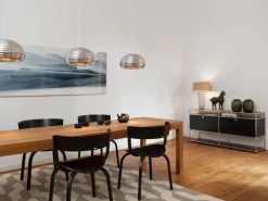 USM Haller Sideboard L mit 2 Klappen, unten Struktur