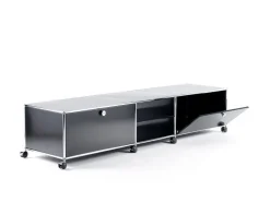 USM Haller TV-Lowboard XL auf Rollen