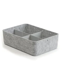 USM Inos Box mit Unterteilung + Deckel