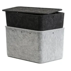 USM Inos Box mit Unterteilung + Deckel