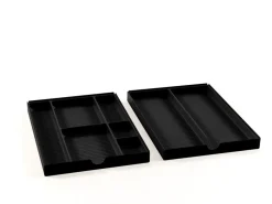 USM Inos Materialeinsatz für flache Schublade (Rollcontainer)